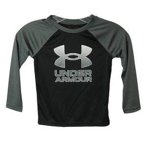 Under Armour Boys' UA Symbol Long Sleeve Shirt (Size 4)